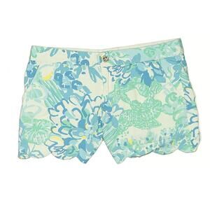 Lilly Pulitzer Size 6 Floral Print Shorts